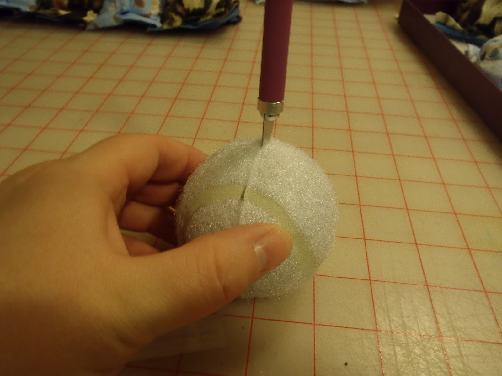 Becky's Blog lots of fun shtuff Tennis Ball Mail, Keys, etc Holder