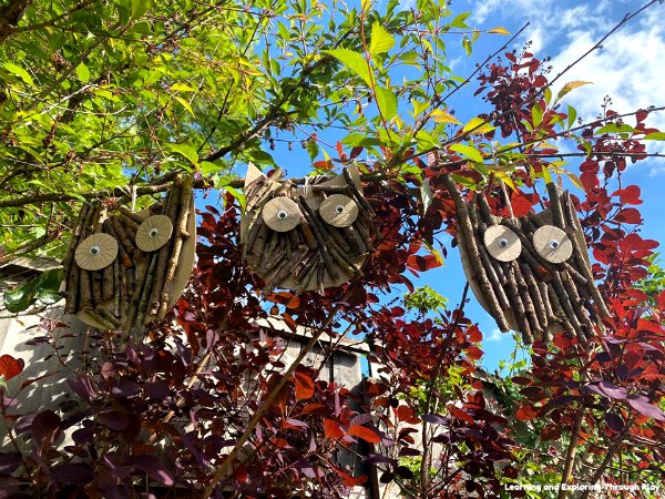 Twig Owl Craft - Forest School Nature Craft Ideas