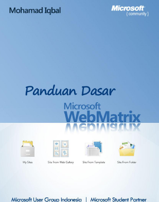 Panduan Dasar Microsoft WebMatrix