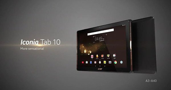 Acer Iconia Tab 10 (A3-A40): Νέο mid-range tablet με 4x εμπρόσθια ηχεία και Android 6.0 σε προσιτή τιμή [Video]