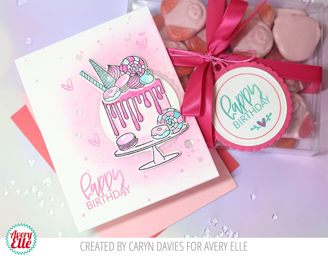 Avery Elle  Everyday Tags (with cake) | Glitter Me Silly