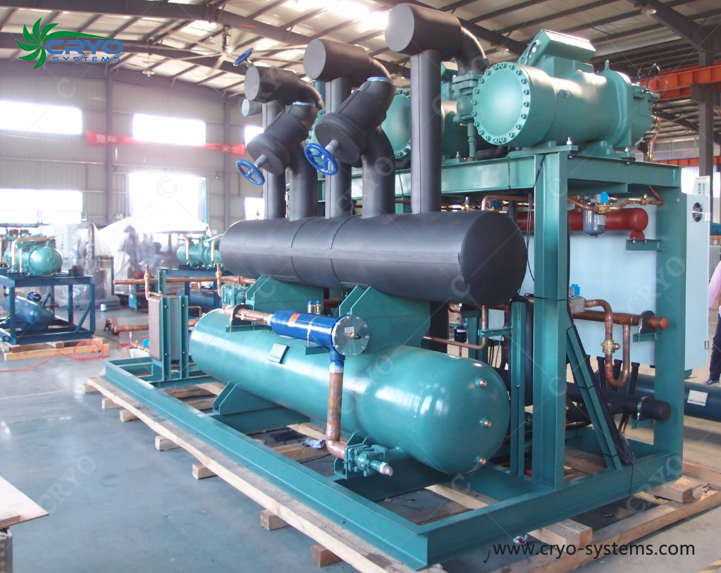 Bitzer compressor rack refrigeration