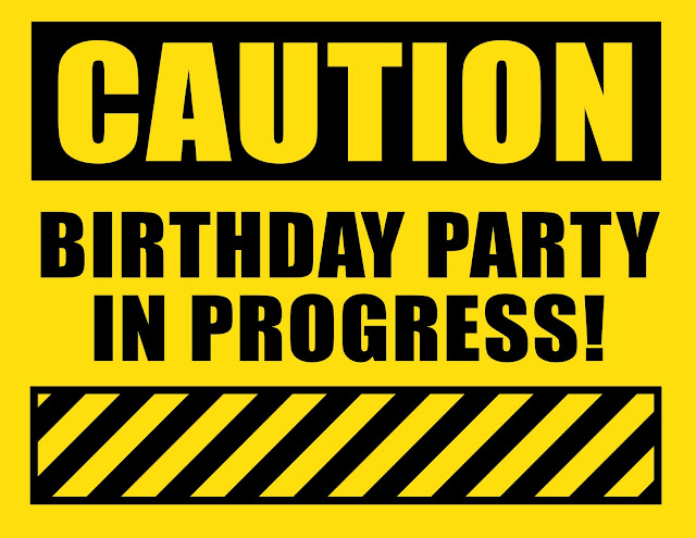 Free Construction Birthday Party Printables