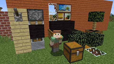 マインクラフト 隠しチェストの作り方いろいろ マイクラマルチプレイ日記ブログ