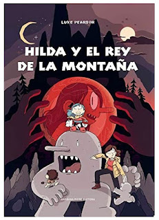 Hilda y el rey de la montaña de Luke Pearson