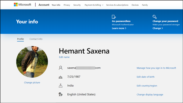 OneDrive Personal Vault muestra un idioma incorrecto