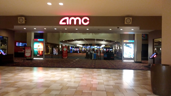 The AMC 20 Theatres inside Puente Hills Mall is reopened for business...as of April 3, 2021.