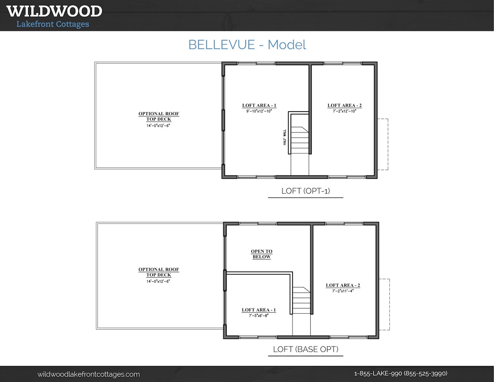 TINY HOUSE TOWN The Bellevue At Wildwood Lakefront Cottage