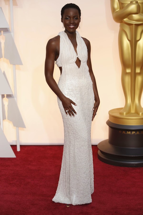 Lupita Nyong O S 150 000 Pearl Encrusted Oscars Dress Stolen From Hotel Room Ghlinks