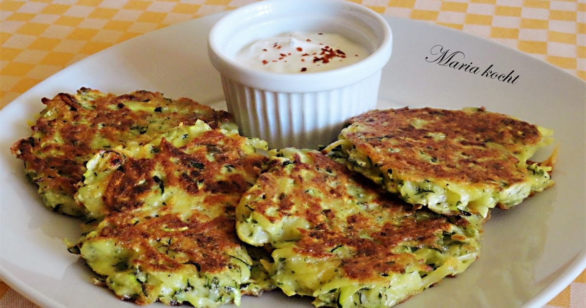 Maria kocht: Türkische Kartoffel-Zucchini-Puffer / Mücveri / Török ...