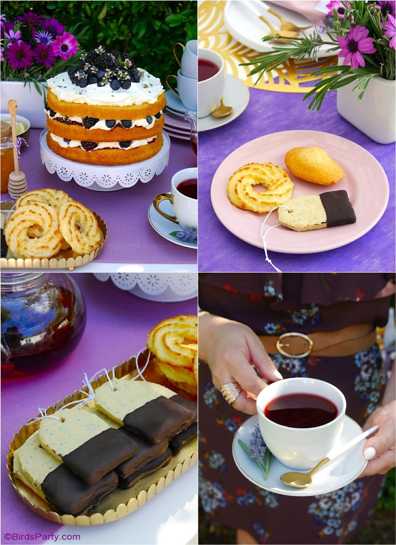 Tea Party Ideas and Recipes + National Hot Tea Month