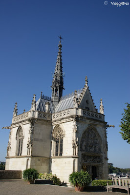 Chapelle Saint Hubert nel complesso del castello Reale di Amboise