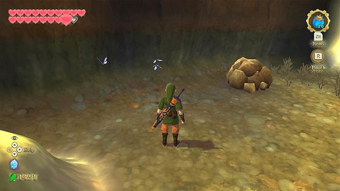 薩爾達傳說 禦天之劍 HD (Zelda Skyward Sword) 留言石分佈位置