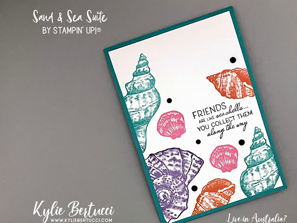 Kylie's Demonstrator Training Program Blog Hop June 2021 | Sand & Sea Suite