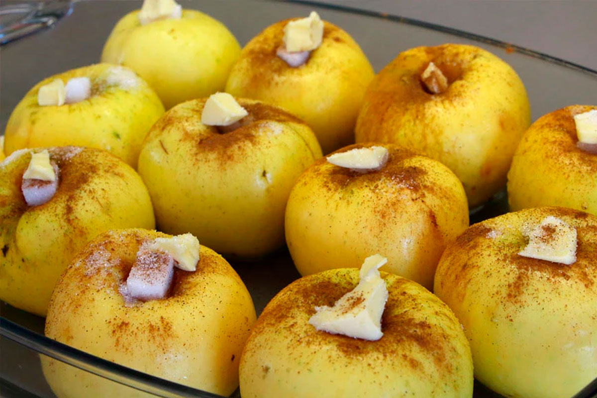 Manzanas Asadas al Microondas | Mi Cocina Saludable