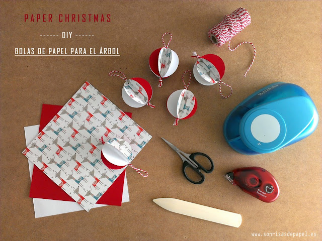 diy adornos navidad papel