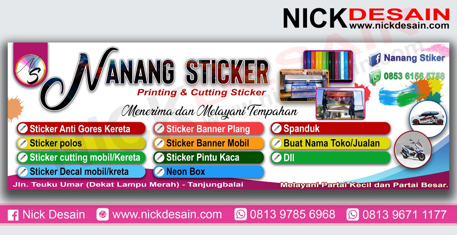 Digital Printing Contoh Spanduk Percetakan Desain Spanduk Keren Images