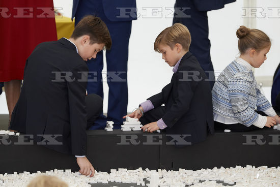 The Royal Children: Danish RF: The Royal Children at a lego event