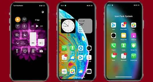 Download Tema iPhone | iOS 13 Untuk Realme dan Oppo