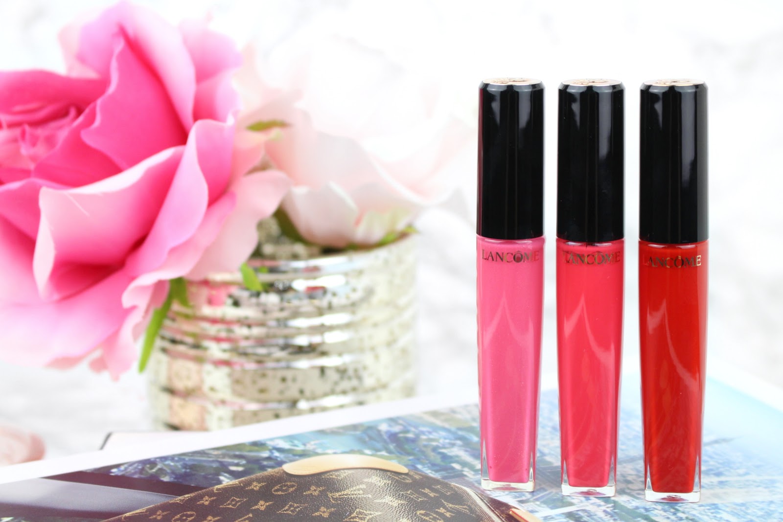 Lancôme L'Absolu Roses Lip Glosses Sophia Meola A Beauty, Fashion