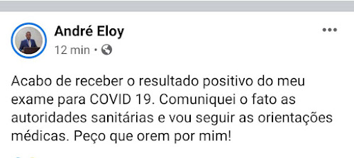 Vice-prefeito de Cruz das Almas testa positivo para Covid-19 2 Vice-prefeito de Cruz das Almas testa positivo para Covid-19