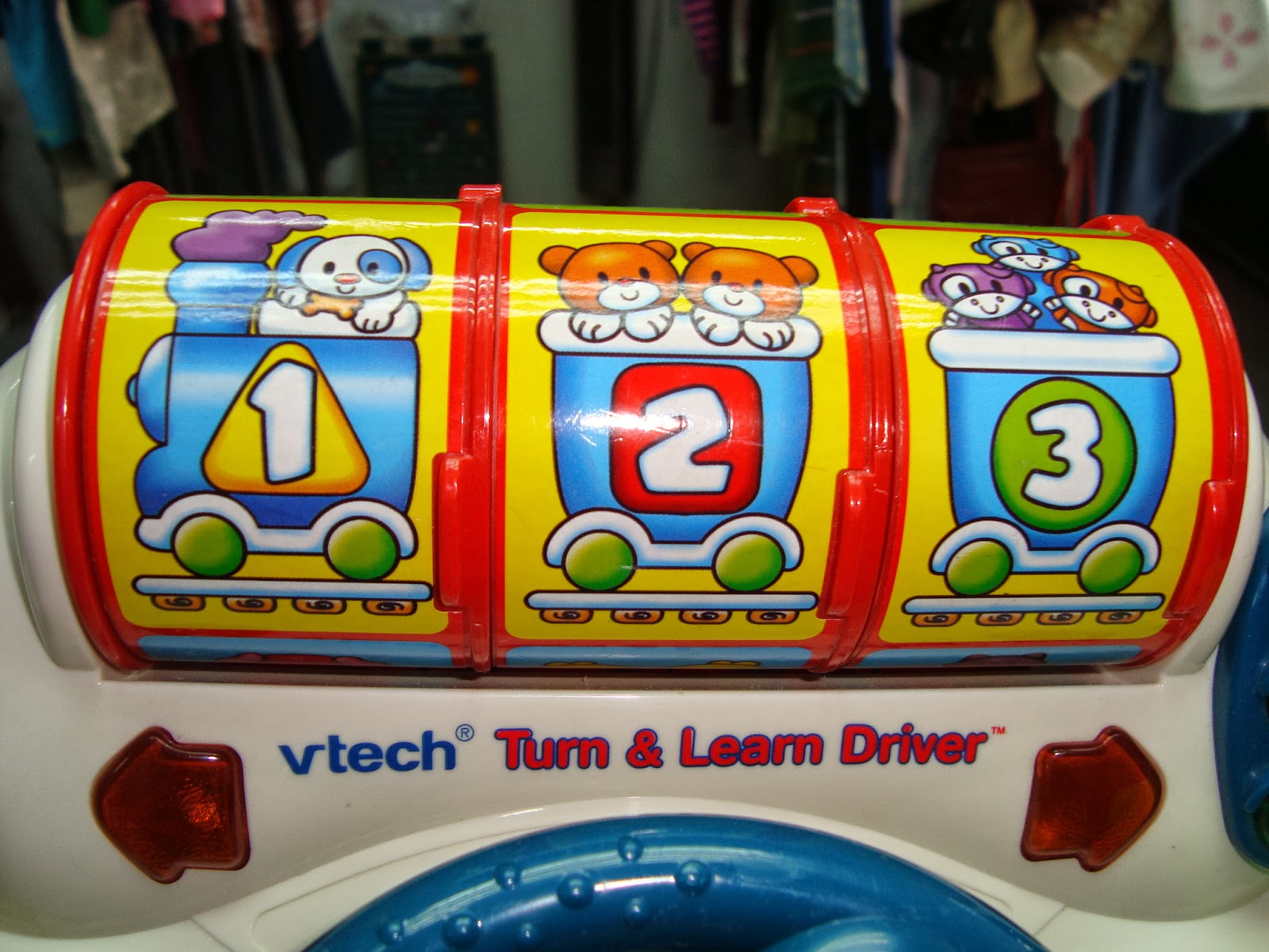 Preloved ToysWorld TheTotToys: VTech Turn and Learn Driver