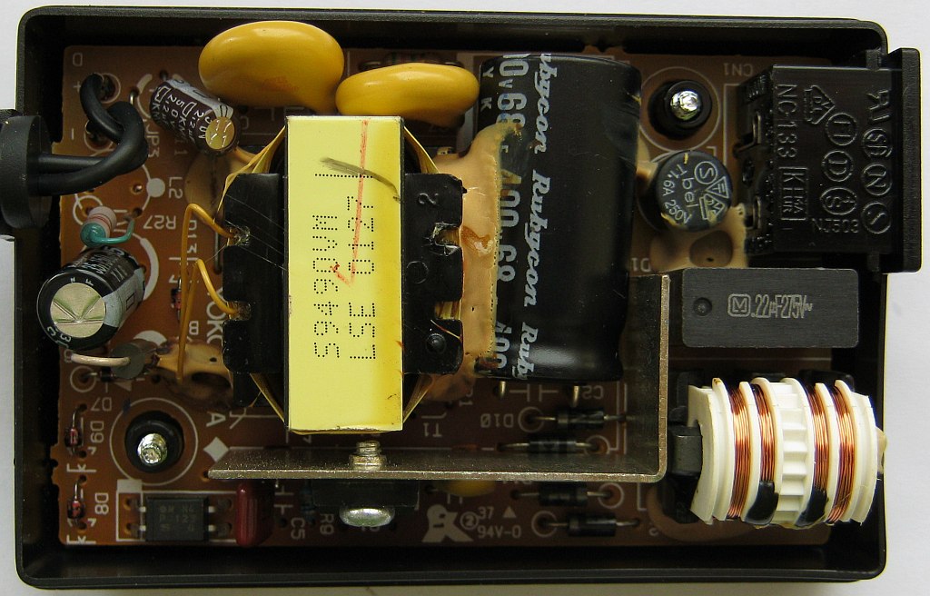 Common Emitter Teardown HP printer power supply