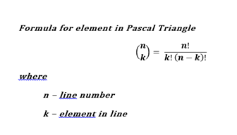 Dr R Anurekha: Pascal Triangle
