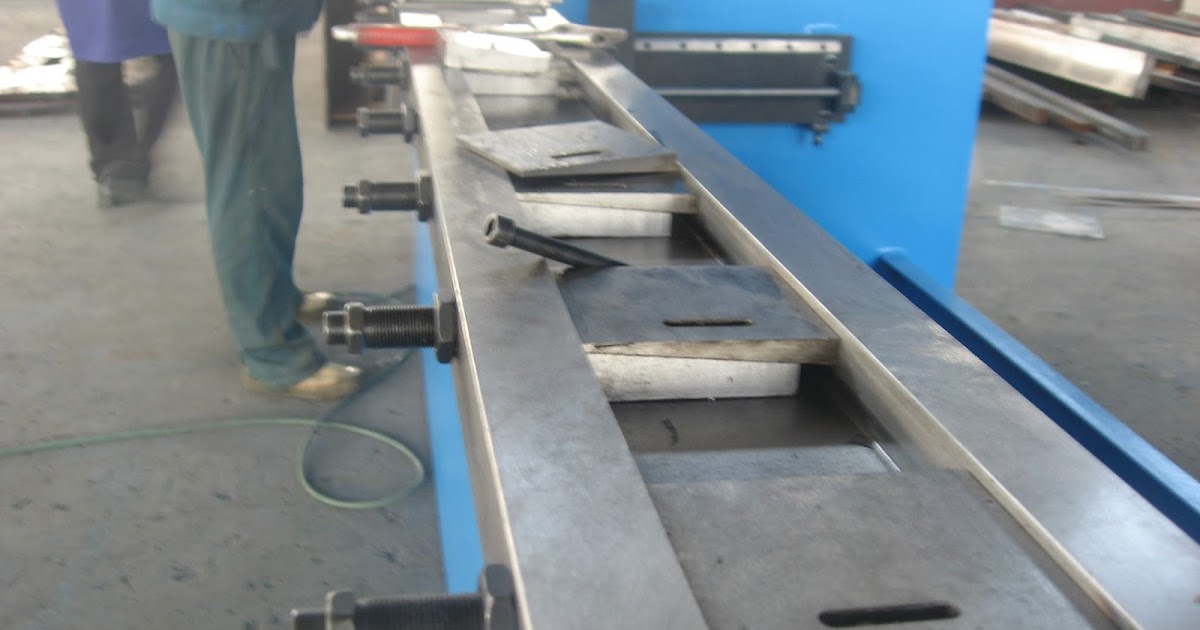 metal sheet machine Compensation table of press brake