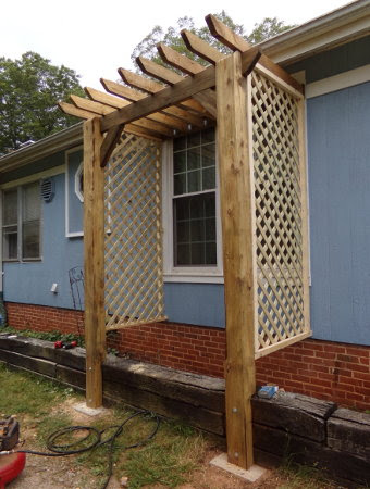 5 Acres & A Dream: Window Pergola Finished