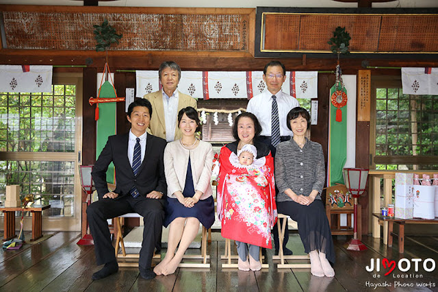 小泉神社お宮参り出張撮影