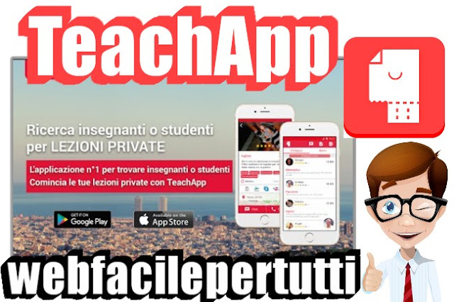 TeachApp | Applicazione Che Permette Di Cercare Professori e Alunni Per Lezioni Private