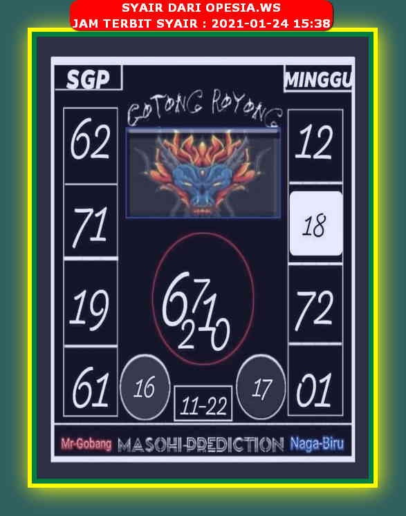 PREDIKSI singapura