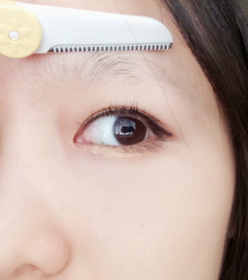 asian beauty How to Korean Straight Eyebrows