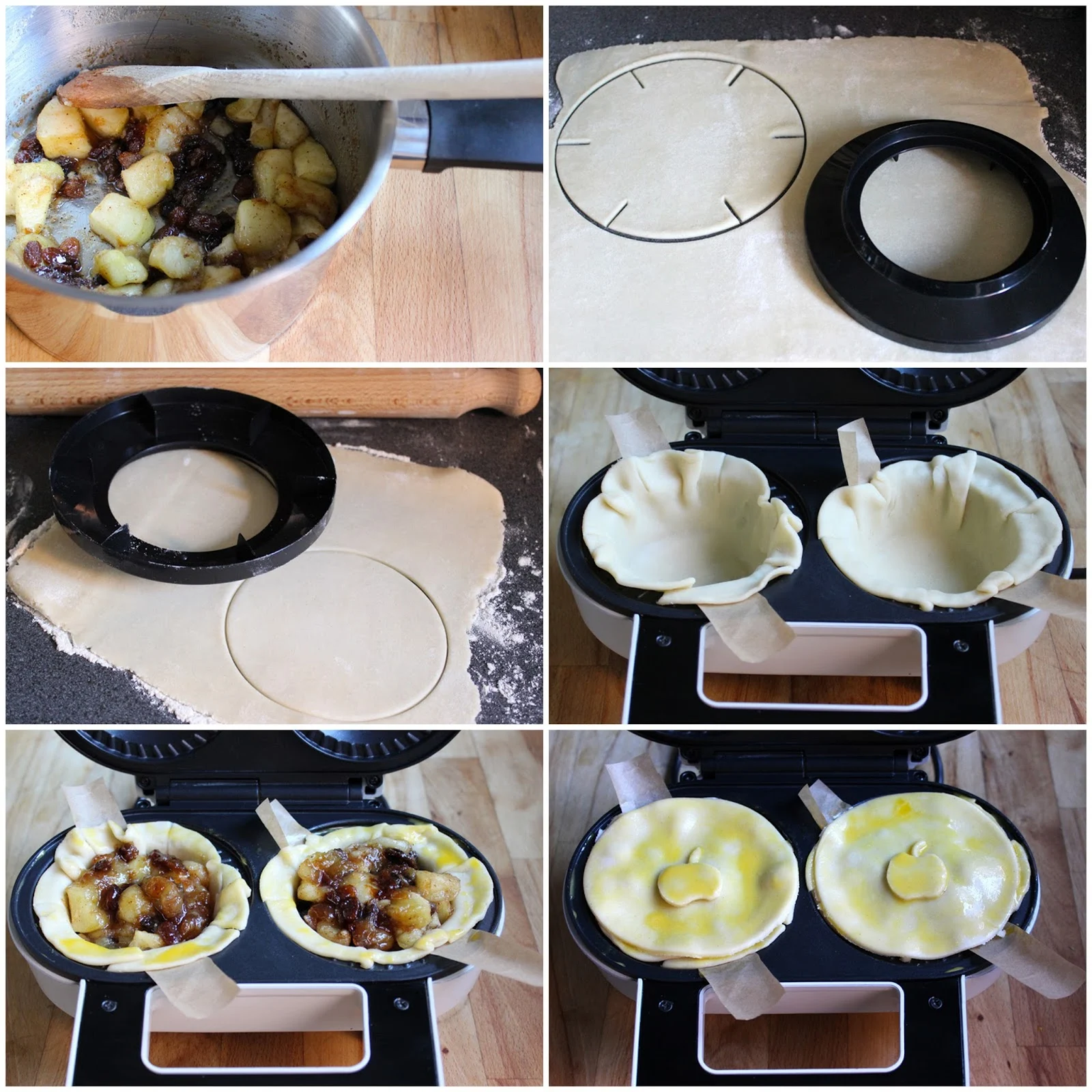 How to use an electric pie maker