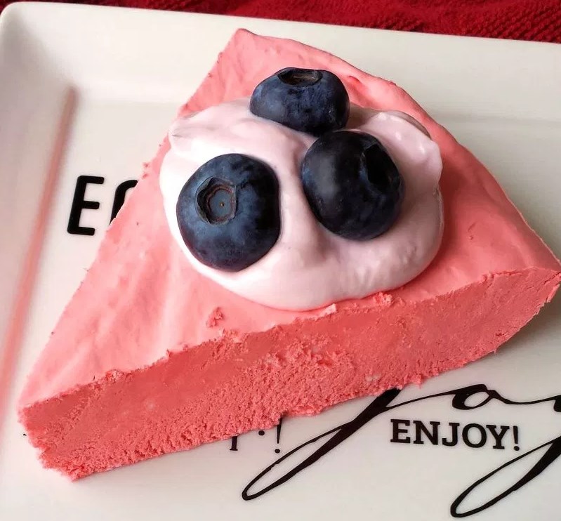 No-Bake Cherry Dessert #cake #strawberry