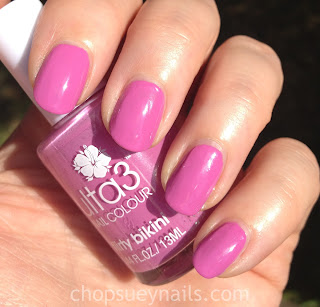 Ulta3 Flirty Bikini Nail Polish Swatch