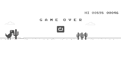 Chrome Dino Game Automation with Python.