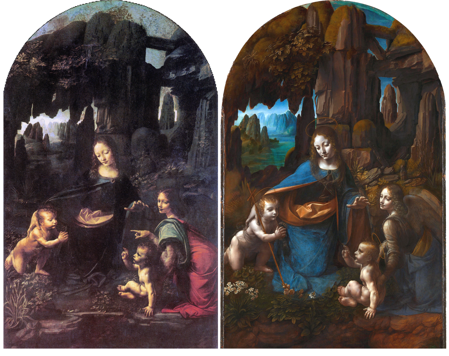 Desmemoria68 Virgen de las rocas (la obra de Leonardo da Vinci)**
