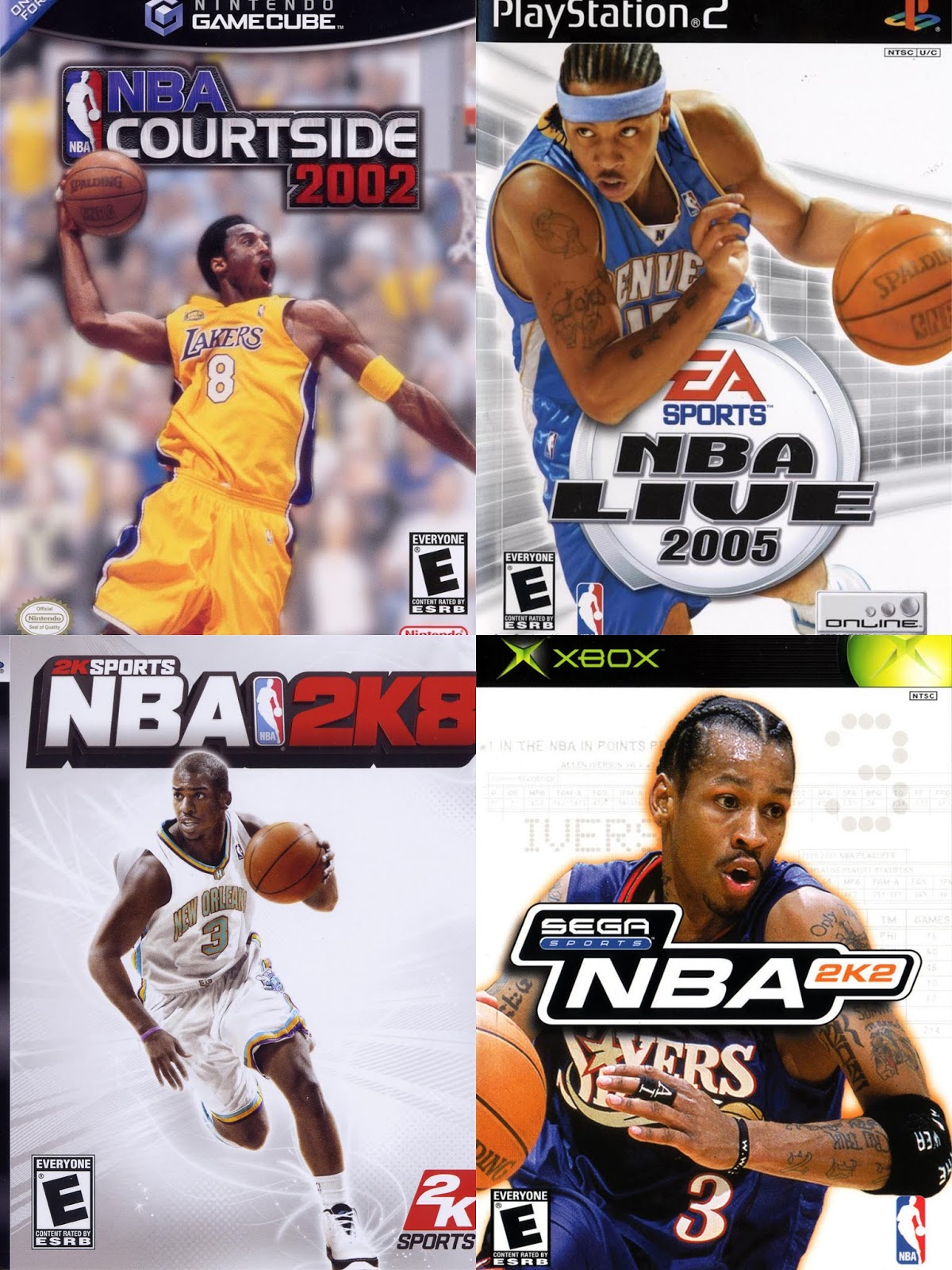 Nba Basketball Cartoon Porn - DAR Games: 7 NBA Basketball Games Of The 2000s