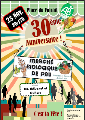 30 ans de Marché Bio à Pau 