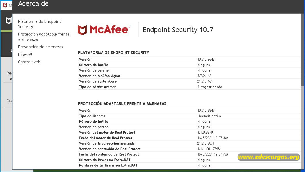 McAfee Endpoint Security 2021 Full Crack Español