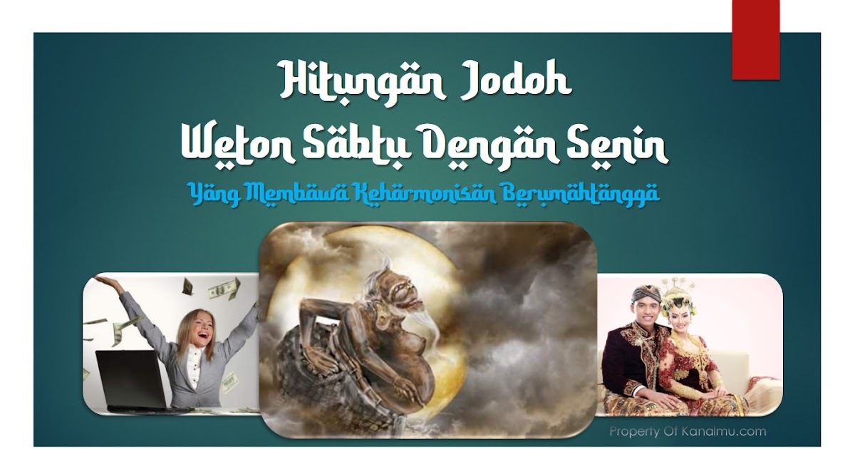 Hitungan Jodoh Berdasarkan Nama Dan Tanggal Lahir