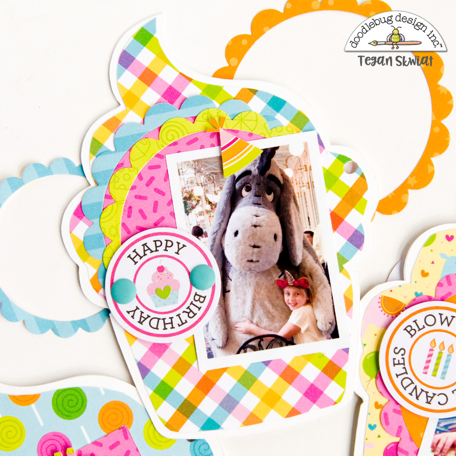 Doodlebug Design Inc Blog Cupcake Mini Album With Tegan