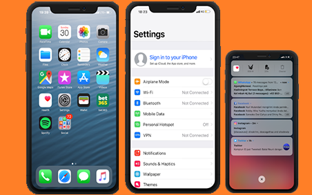 Tema iOS 12 Mtz Untuk Xiaomi MIUI 10 Tembus Aplikasi dan Sistem