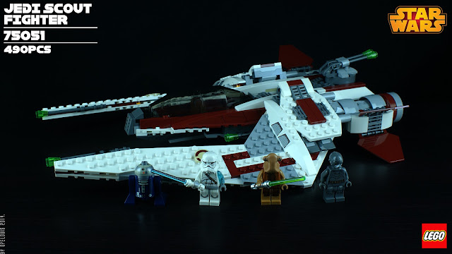 Opelouis's Toys Collection: LEGO Star Wars 75051 Jedi Scout Fighter ...