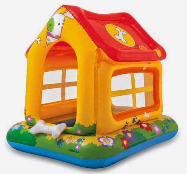 Paddling pool with roof &#8211; kids will love it!
