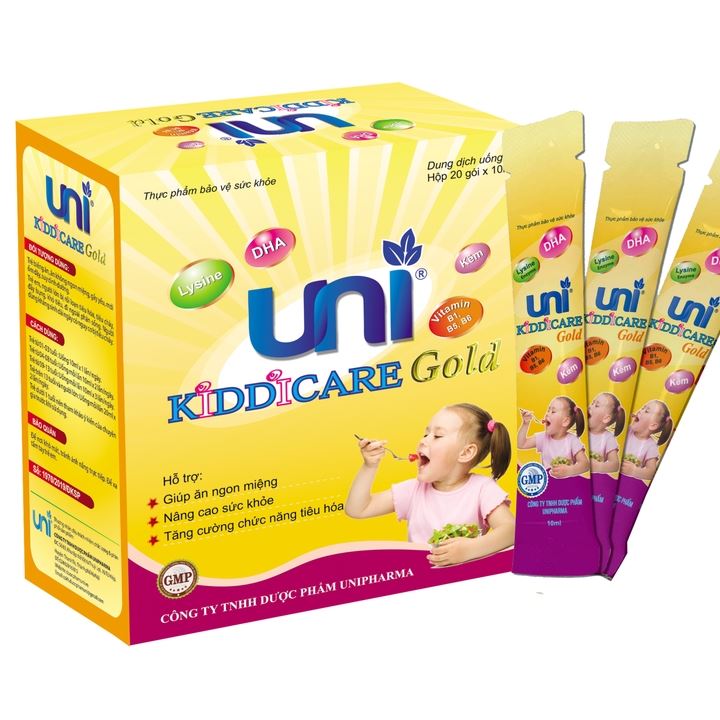 HỖ TRỢ CHO BÉ ĂN NGON KIDDICARE GOLD – UNI PHARMA
