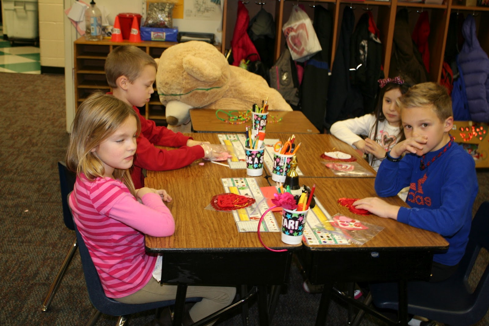 Between the Screams: 2nd Grade Valentine Party