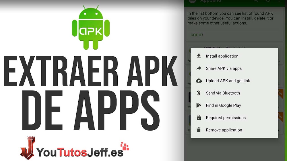 Como Extraer APK de Aplicaciones Android